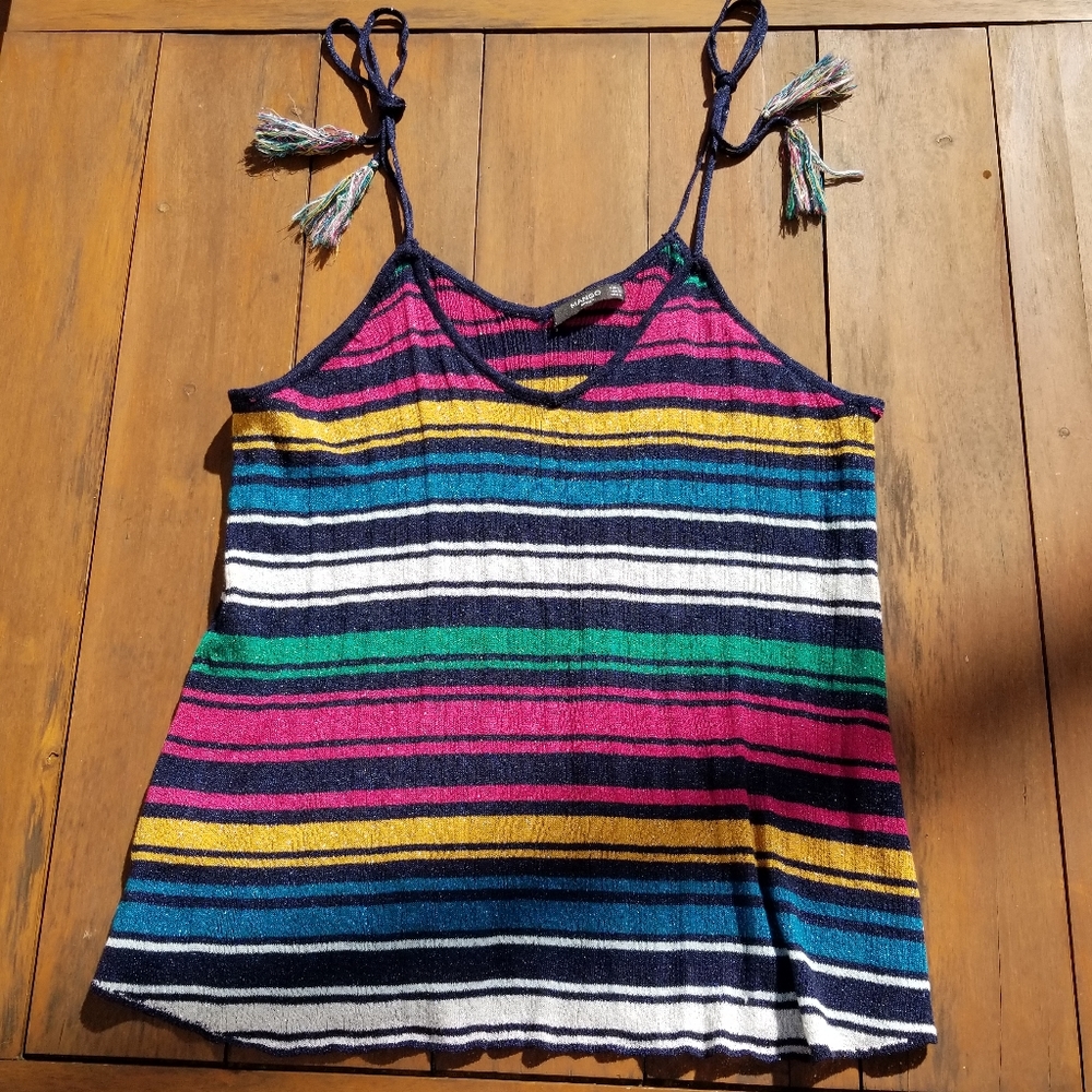 Mango Striped Tank Top